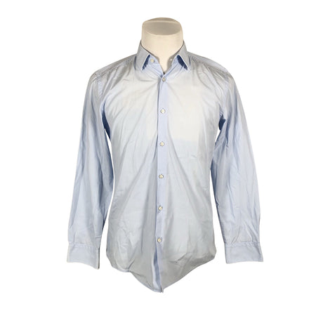 Unisex Hugo Boss - Collared shirt, size M - Light blue ()