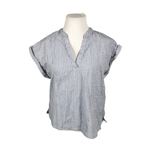 Unisex Esprit - Short-sleeved blouse, size 42 - Light blue (1)