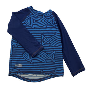 Unisex Reima - Swim shirt, size 74 - 80 - Blue (1)