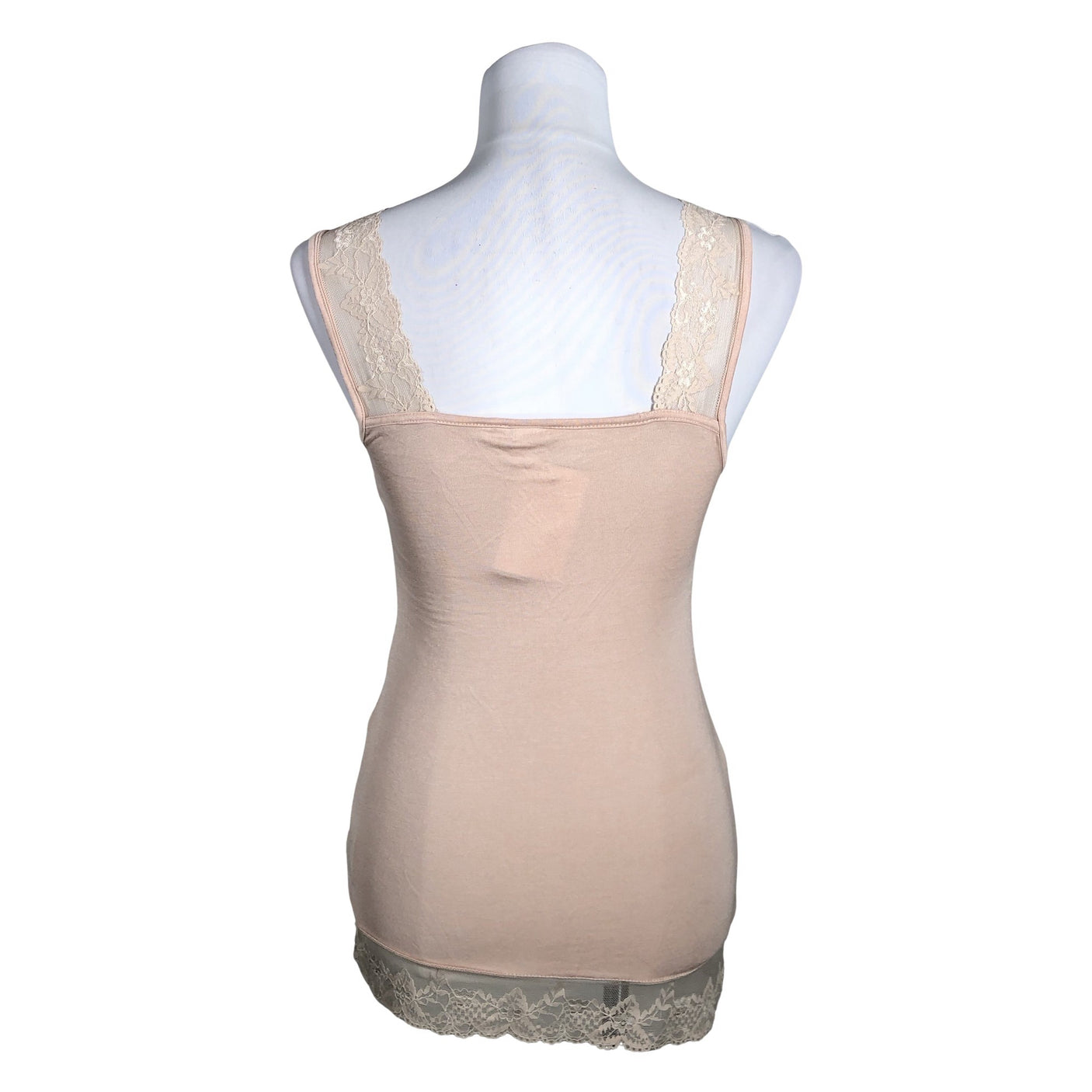 Unisex Cream - Tricot tank top, size 34 - Beige (2)