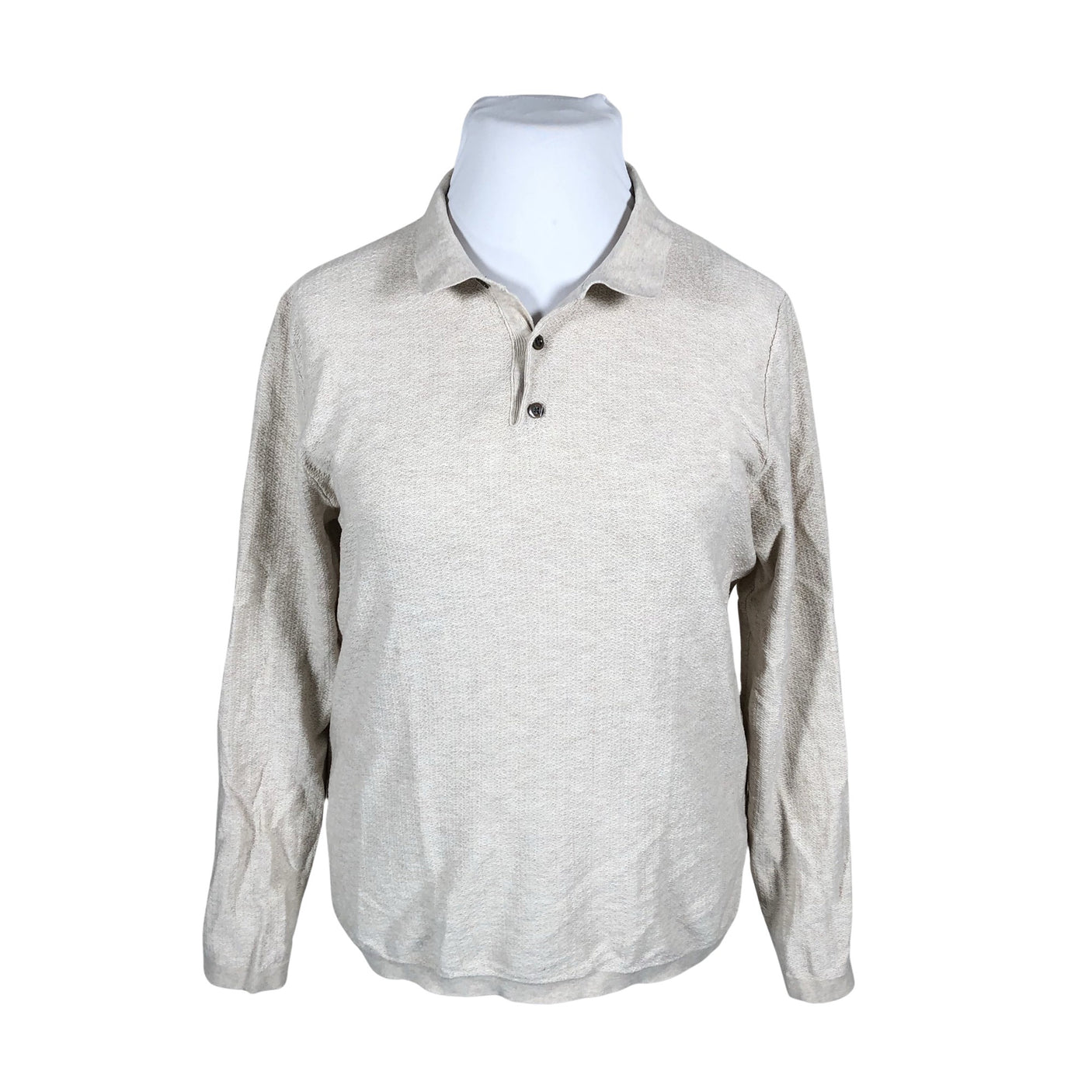 Unisex Massimo Dutti - Tricot shirt, size 42 - Beige (1)