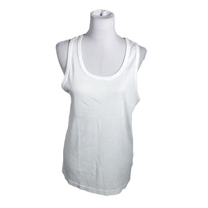 Unisex Uniqlo - Tricot tank top, size 38 - White (1)