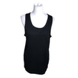 Unisex Uniqlo - Tricot tank top, size 38 - Black ()