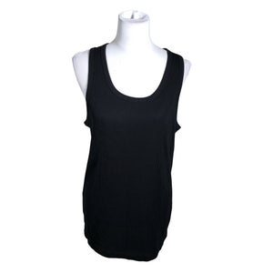 Unisex Uniqlo - Tricot tank top, size 38 - Black (1)