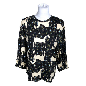 Unisex Marimekko - Tricot shirt, size 38 - Black (1)
