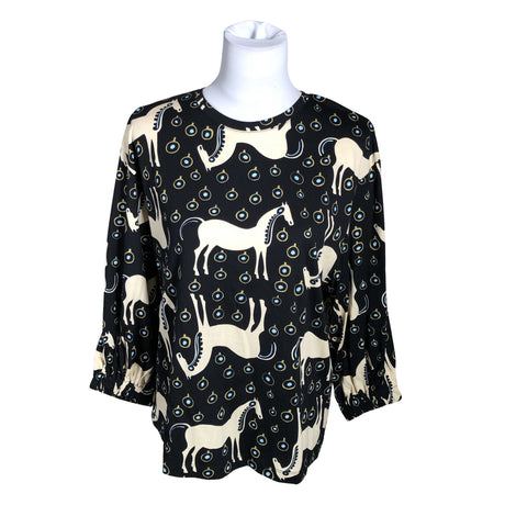 Unisex Marimekko - Tricot shirt, size 38 - Black ()