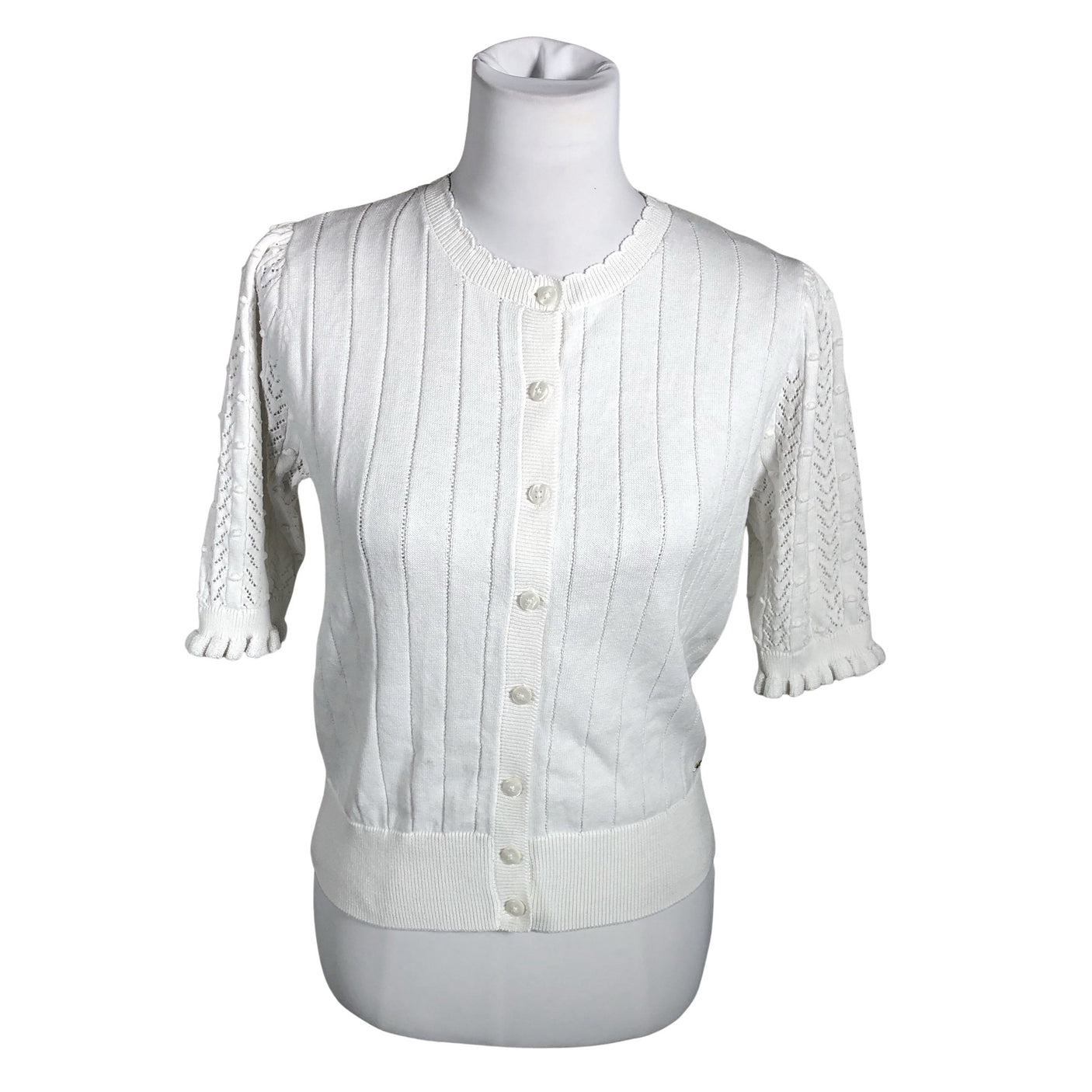 Unisex Holly & Whyte by Lindex - Cardigan, size 38 - White (1)