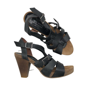 Unisex Ten Points - Heeled sandals, size 38 - Black (1)