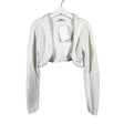 Unisex Kinderit - Knit bolero jacket, size 134 - 140 - White ()