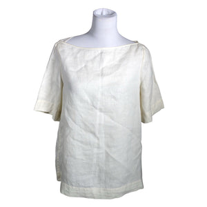 Unisex COS - Short-sleeved blouse, size 40 - Natural white (1)