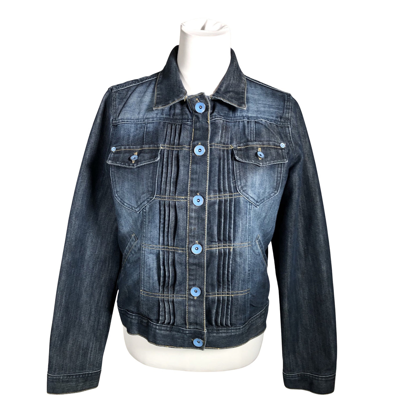 Unisex Jackpot - Denim jacket, size 38 - Blue (1)