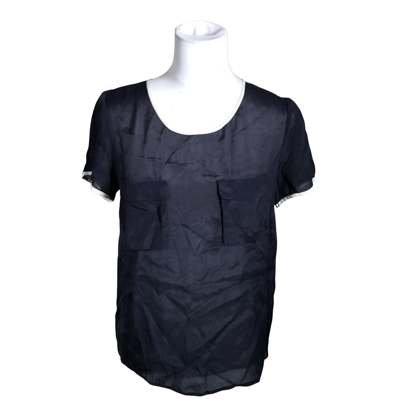 Unisex InWear - Short-sleeved blouse, size 36 - Blue (1)