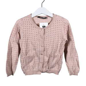Unisex Lindex - Cardigan, size 98 - 104 - Light pink (1)