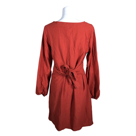 Unisex NOSH - Tricot dress, size 38 - Red (2)