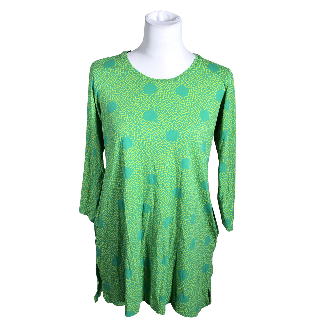 Unisex Gudrun Sjöden - Tricot dress, size 38 - Green (1)