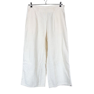 Unisex Kaiko - Velvet pants, size 44 - White (1)