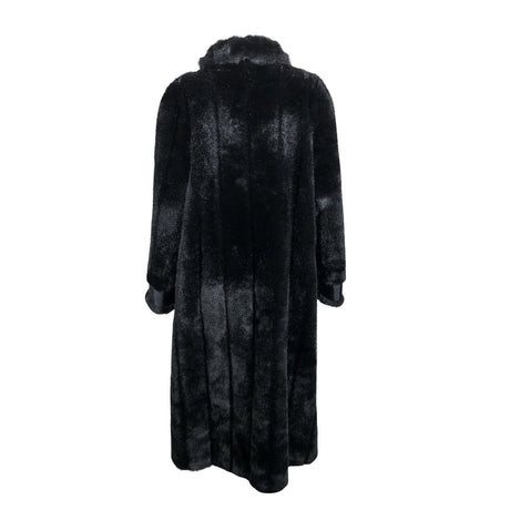 Unisex M.I.C - Faux fur coat, size 38 - Black (2)
