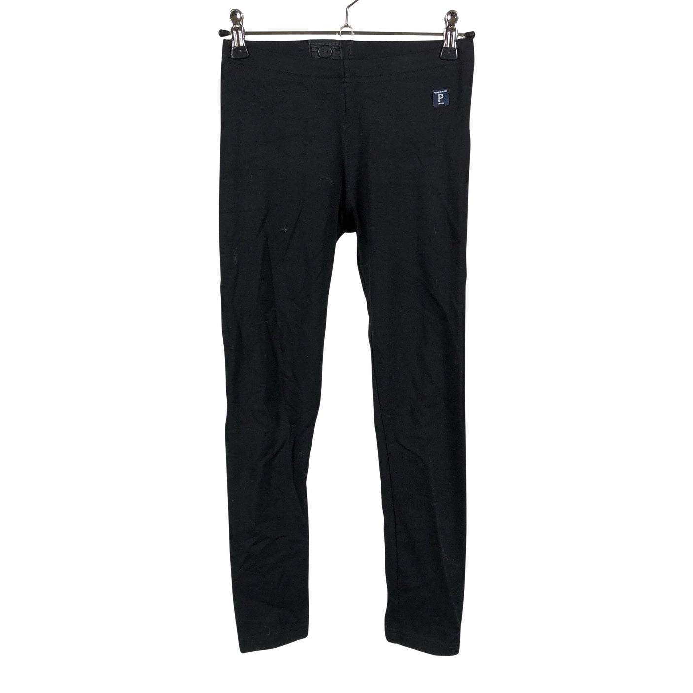 Unisex Polarn O. Pyret - Leggings, size 134 - 140 - Black (1)