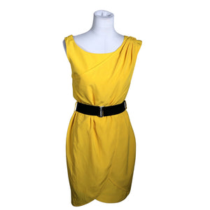 Unisex Karen Millen - Party dress, size 40 - Yellow (1)