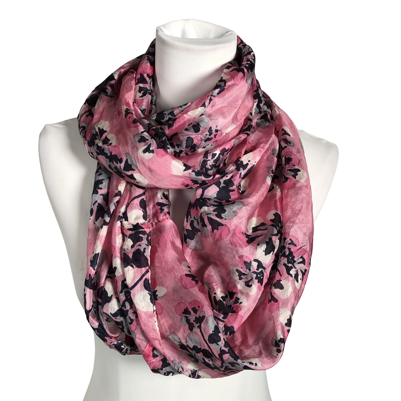 Unisex Voglia - Circle scarf, size Maxi - Light pink (1)