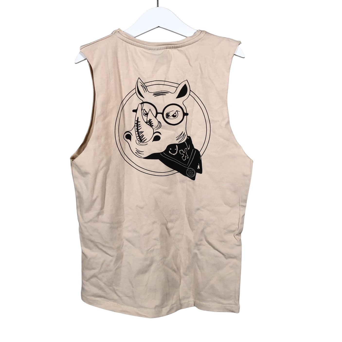 Unisex KiddoW - Tricot tank top, size 140 - 146 - Beige (2)