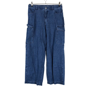 Unisex Uniqlo - Cargo pants, size 40 - Blue (1)