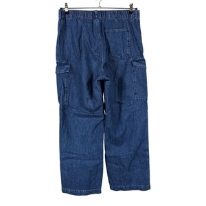 Unisex Uniqlo - Cargo pants, size 40 - Blue (2)