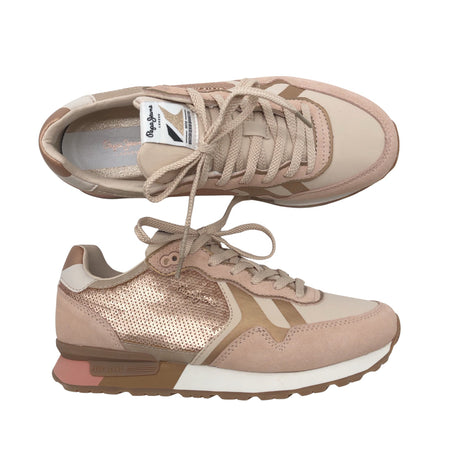 Unisex Pepe Jeans - Casual sneakers, size 38 - Light pink ()