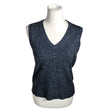 Unisex Brookshire - Knit vest, size 38 - Blue ()