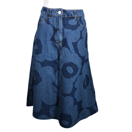 Unisex Marimekko - Denim skirt, size 36 - Blue ()