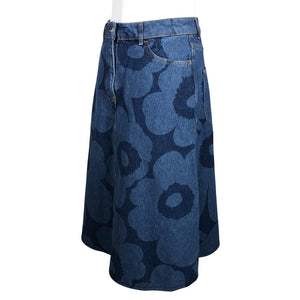 Unisex Marimekko - Denim skirt, size 36 - Blue (3)