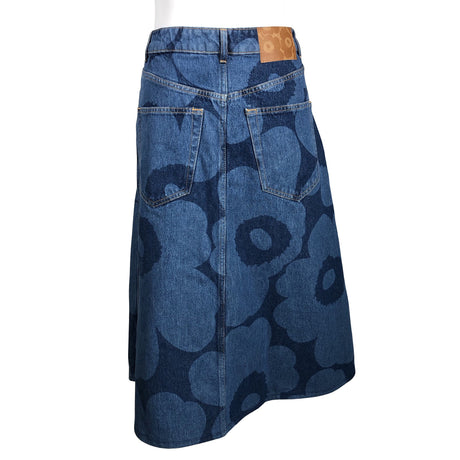 Unisex Marimekko - Denim skirt, size 36 - Blue (2)