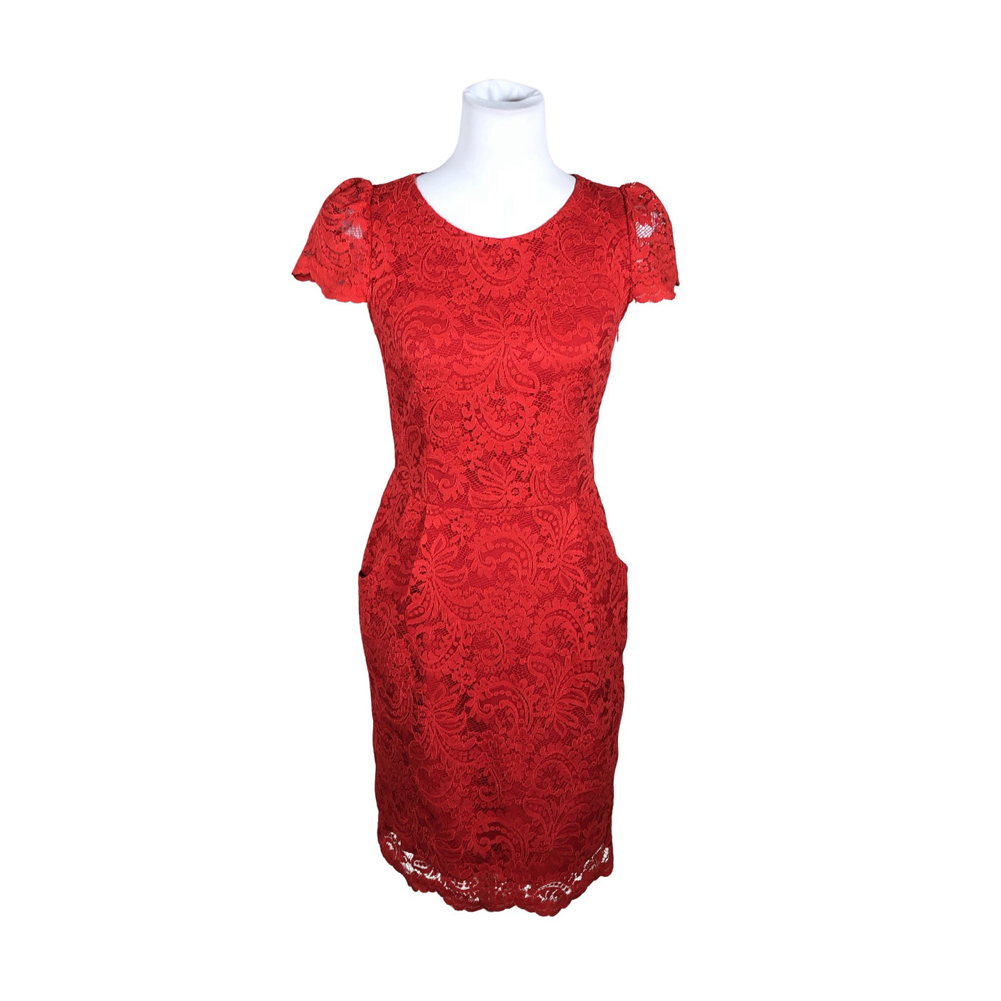 Unisex BTM Studio - Party dress, size 34 - Red (1)