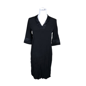 Unisex Sand - Schiffon dress, size 34 - Black (1)