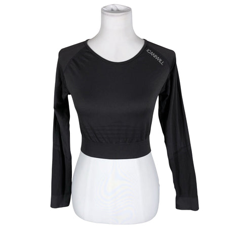Unisex ICIW – Icaniwill - Sports shirt, long sleeve, size 38 - Gray ()