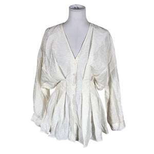Unisex Samsoe&Samsoe - Blouse, size 36 - Natural white (1)