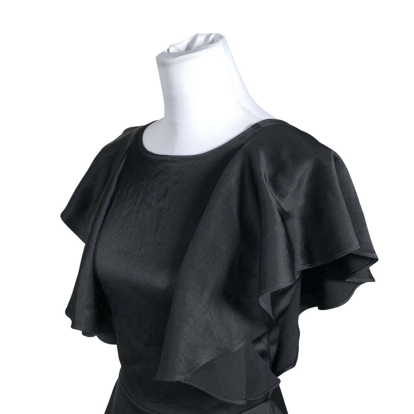 Unisex Mia & Leela - Short-sleeved blouse, size 36 - Black (3)