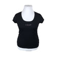 Unisex Casall - Sports shirt, short sleeve, size 44 - Black ()