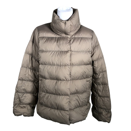 Unisex Uniqlo - Light down jacket, size 40 - Brown ()
