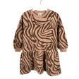 Unisex Kaiko - Sweatshirt dress, size 104 - 110 - Brown ()