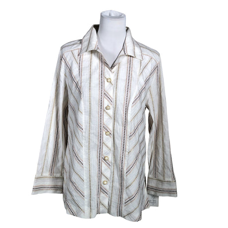 Unisex Carolin - Collared shirt, size 38 - Natural white ()