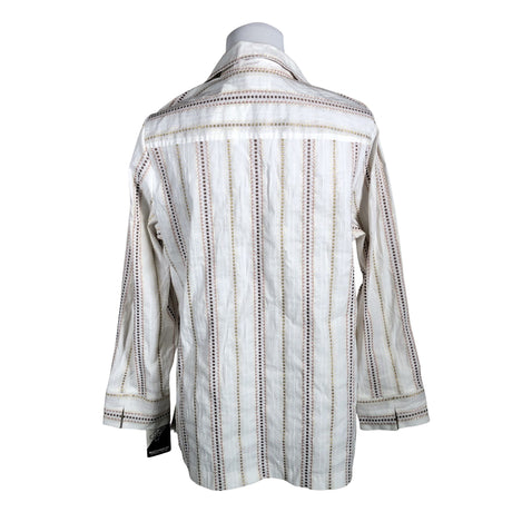 Unisex Carolin - Collared shirt, size 38 - Natural white (2)