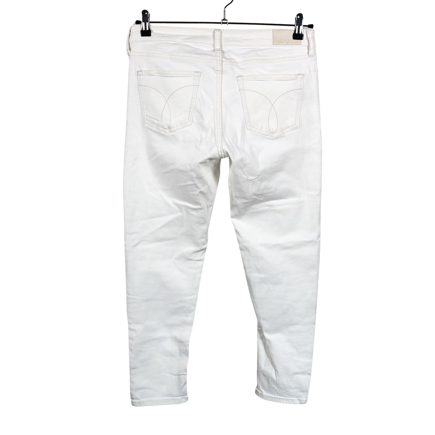 Unisex Calvin Klein Jeans - Jeans, size W30 - White (2)