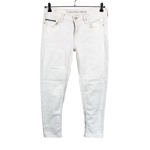 Unisex Calvin Klein Jeans - Jeans, size W30 - White (1)