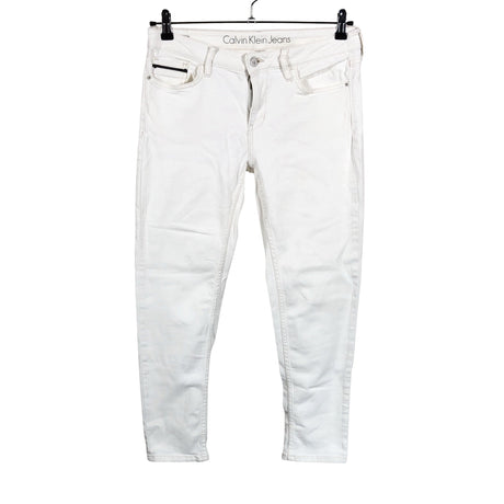 Unisex Calvin Klein Jeans - Jeans, size W30 - White ()