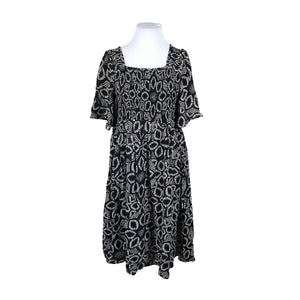 Unisex Your Face - Maxi dress, size 42 - Black (1)