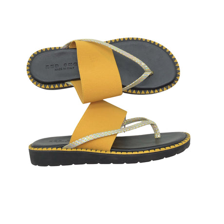 Unisex Red Shoe - Sandals, size 37 - Yellow ()