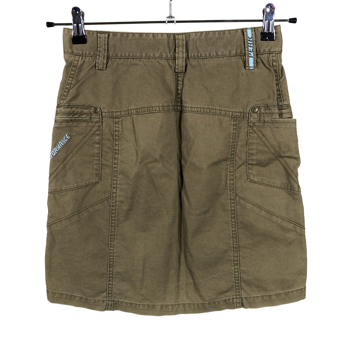 Unisex Peak Performance - Fabric skirt, size 34 - Brown (2)