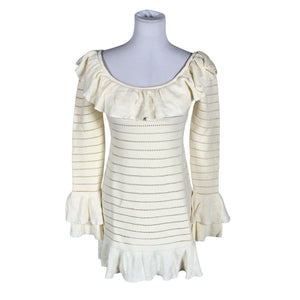 Unisex Another Girl - Knit dress, size 34 - Natural white (1)