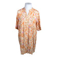 Unisex Peura - Schiffon dress, size 42 - Orange ()